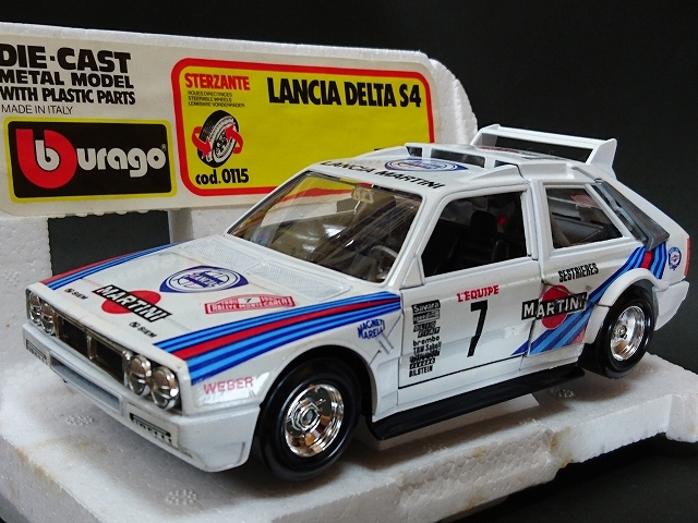 【限定SALE，新品】 ランチア デルタS4 マルティーニ 1/24ブラーゴ(ブラーゴ)｜売買されたオークション情報、yahooの商品情報をアーカイブ公開 - オークファン ブラーゴ