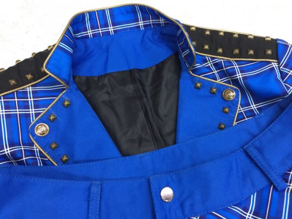 Hey Say Jump ヘイセイジャンプ Jumping Car ライブ 衣装 コスプレ 伊野尾慧 Kei チェック 上下セットアップ まとめて 福袋 メンズ 青 Hey Say Jump 売買されたオークション情報 Yahooの商品情報をアーカイブ公開 オークファン Aucfan Com