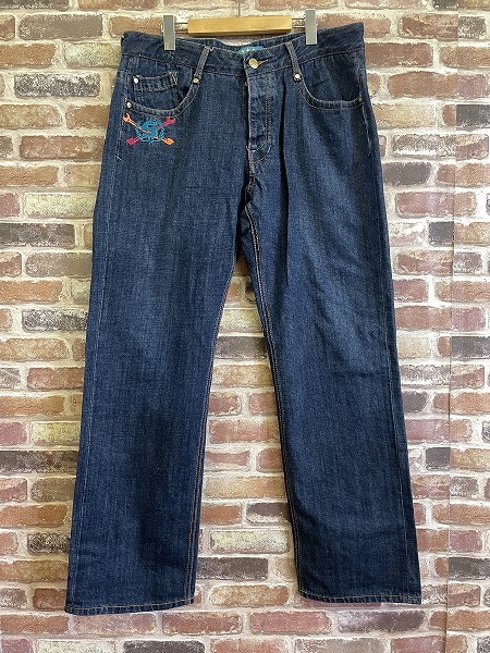 □SHMACK☆シュマック☆ビッグシルエットダイナソースカル刺繍メンズ 
