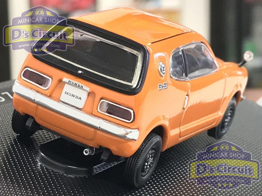 EBBRO・ホンダZ GS 1970 旧車・1⁄43・オレンジ