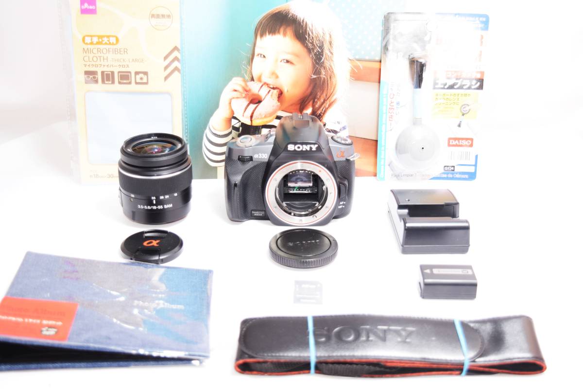 カメラ ☘SONY α330 ☆ハイスペック入門機 ☆かんたんスマホ転送