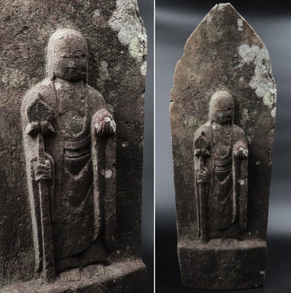 仏教美術 江戸時代 石仏 地蔵菩薩 TT020 ｜ 石仏地蔵菩薩について 