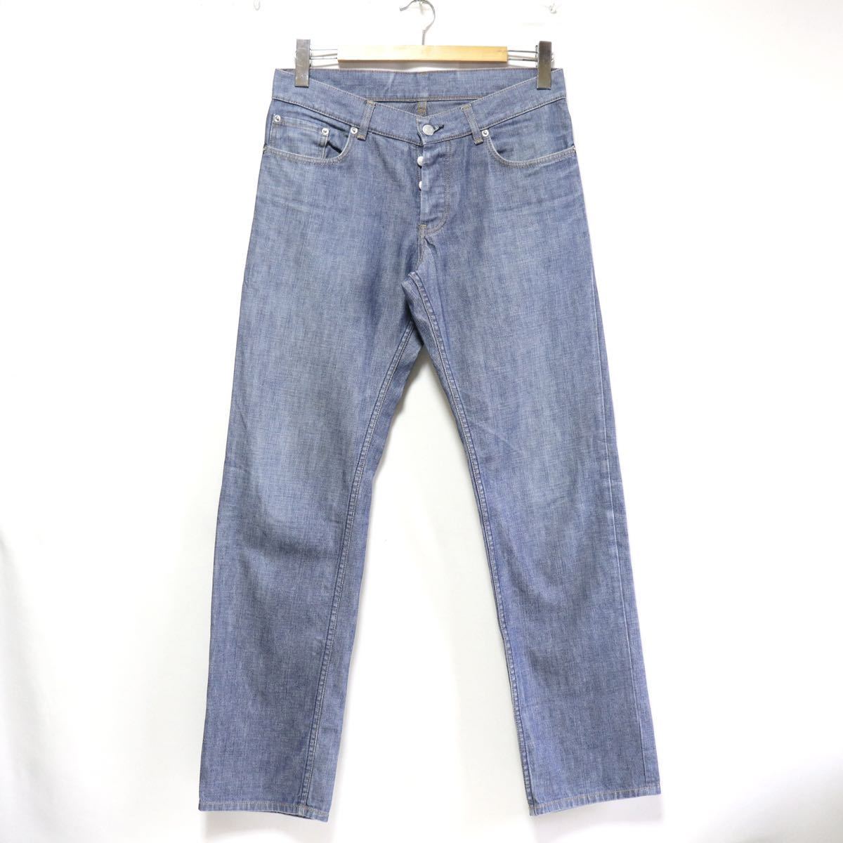希少【helmut lang】初期 イタリア製/赤耳/デニム パンツ/ヘルムート 