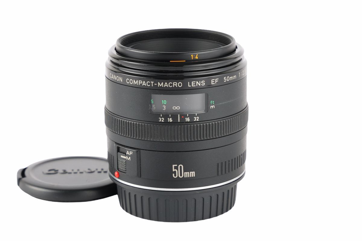 02773cmrk Canon COMPACT-MACRO LENS EF 50mm F2.5 単焦点 マクロ