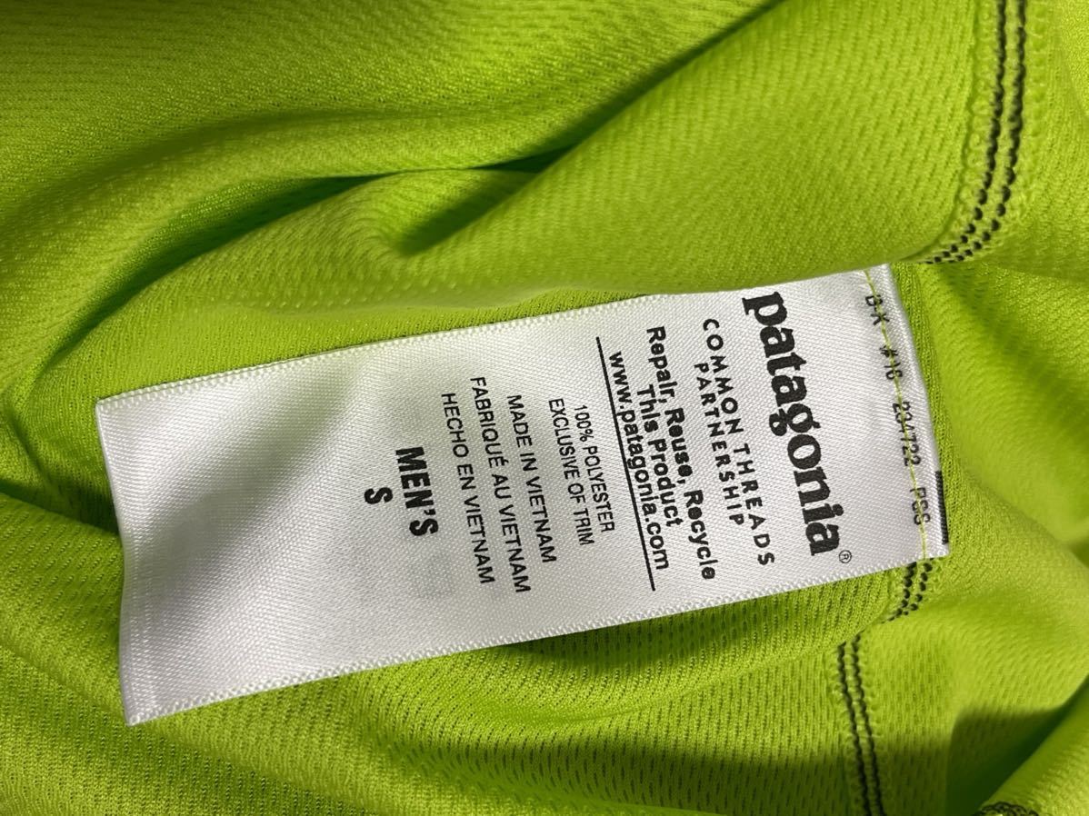 patagonia フォアランナースリーブレス パタゴニア サイズs トレイル
