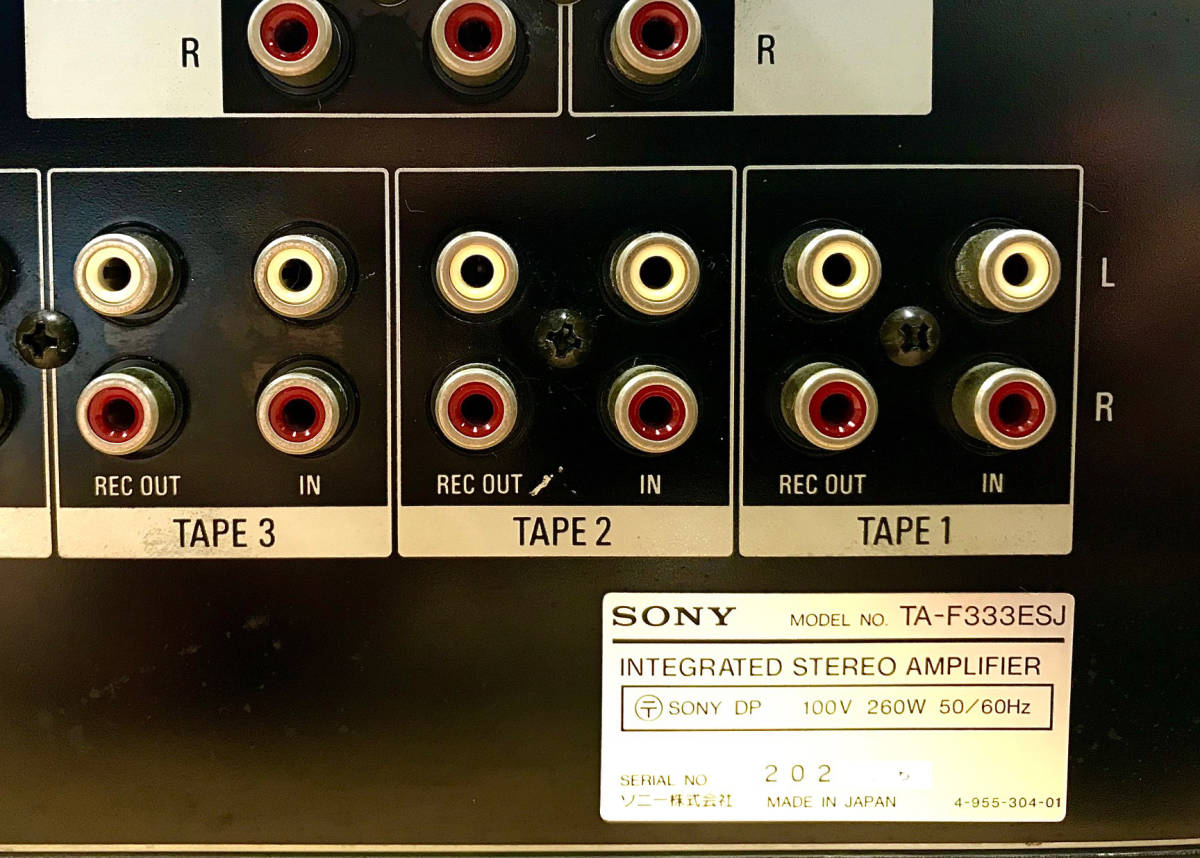 SONY ソニー TA-F333ESJ プリメインアンプ TA-F333ESA アンプ 公式通販