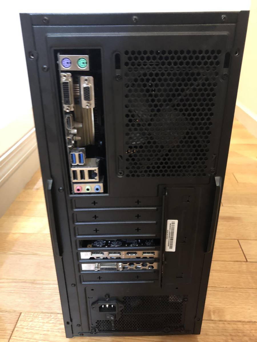 ゲーミングPC　Core i7-6700 3.4GHz/RAM32GB/SSD256GB/Win10 Home 64bit/GTX1060 6GB_2