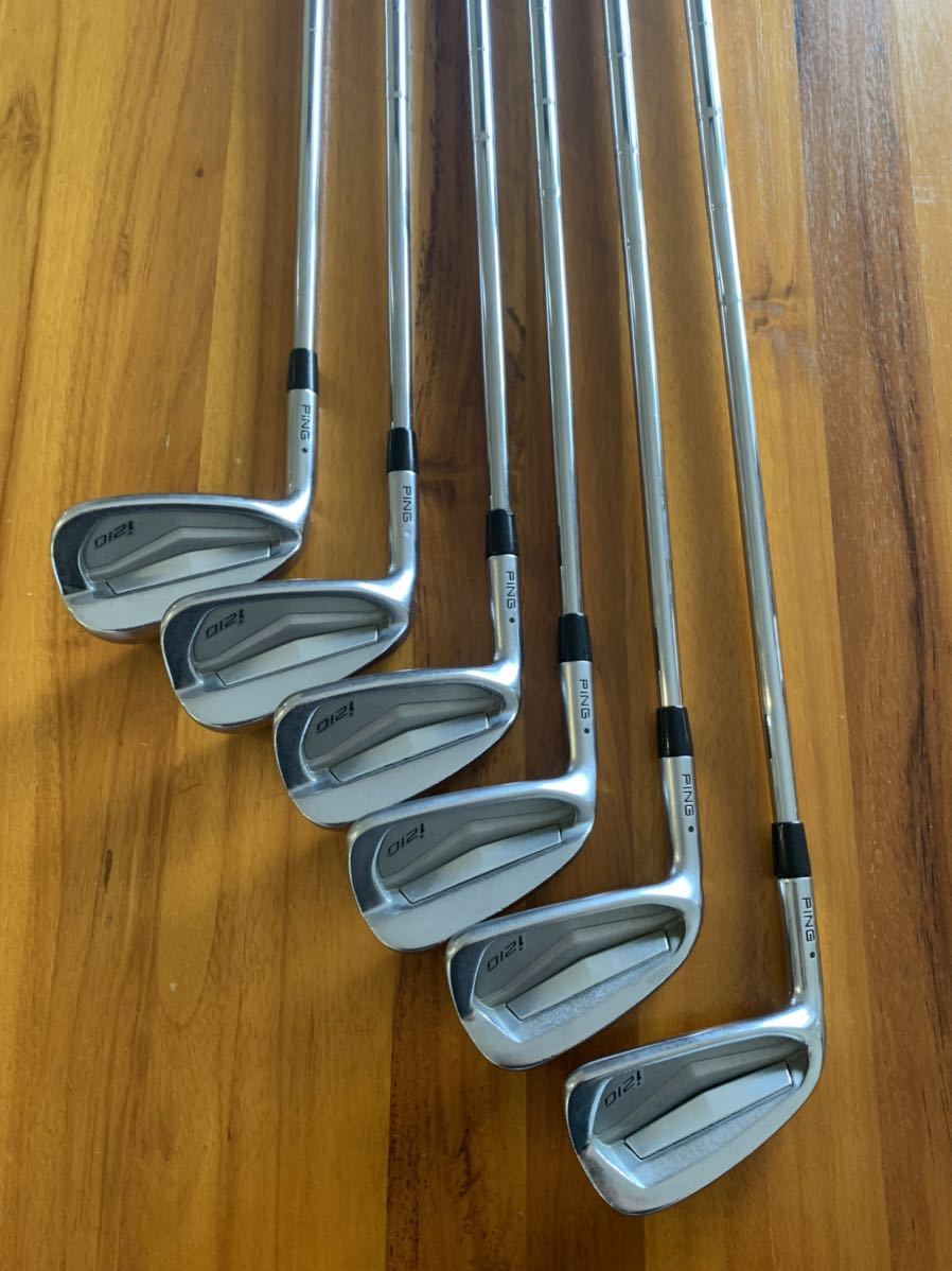 PING i210アイアン　5-PW 左　DGツアーイシューs200