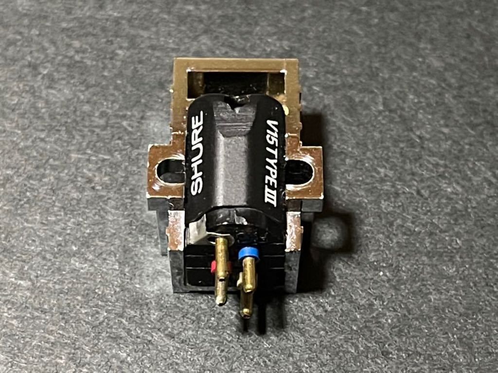 SHURE V15 TYPE シュアー MMカートリッジ III MM型カートリッジ 黄文字