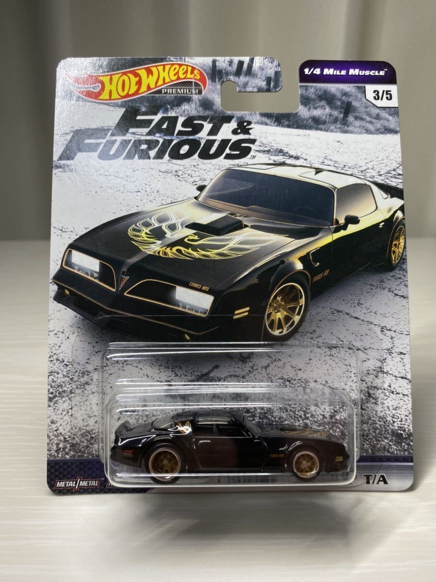 ホットウィール FAST & FURIOUS '77 PONTIAC FIREBIRD T/A TRANS AM