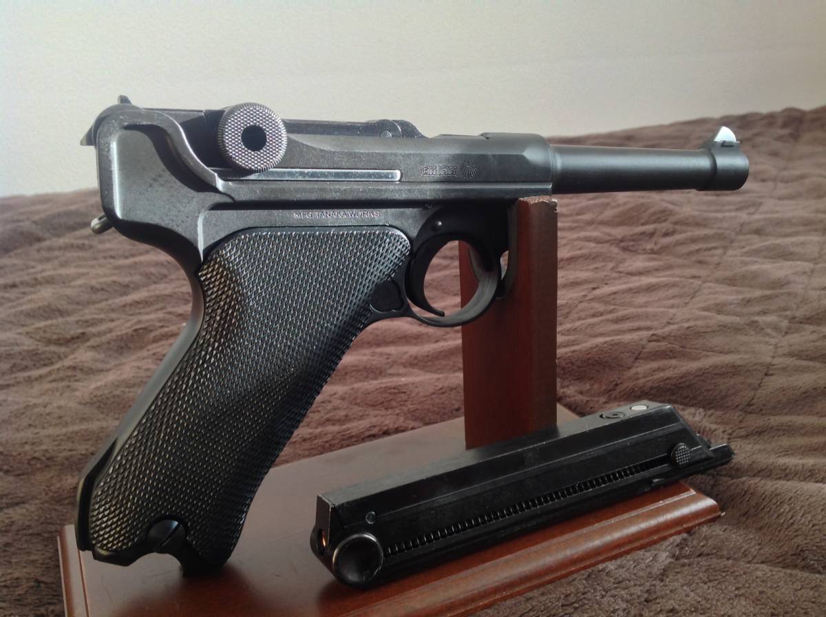 P08 ルガー HW 4インチ タナカ タナカワークス LUGER ルガーP08 ガス 