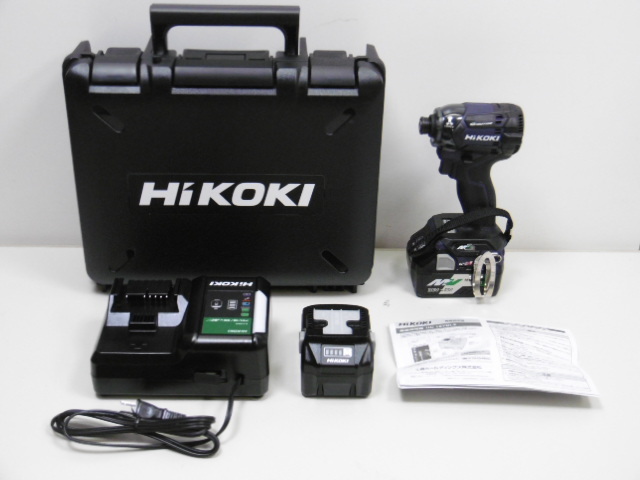 □実質未使用□HiKOKI WH36DC コードレスインパクトドライバ