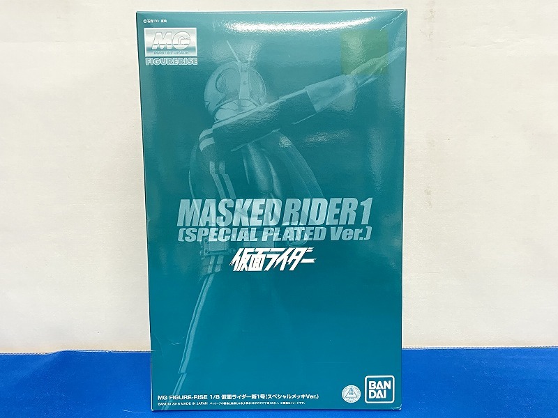 未組立!! MG FIGURE-RISE 1/8 仮面ライダー新１号（スペシャルメッキＶｅｒ．） プラモデル (5013)