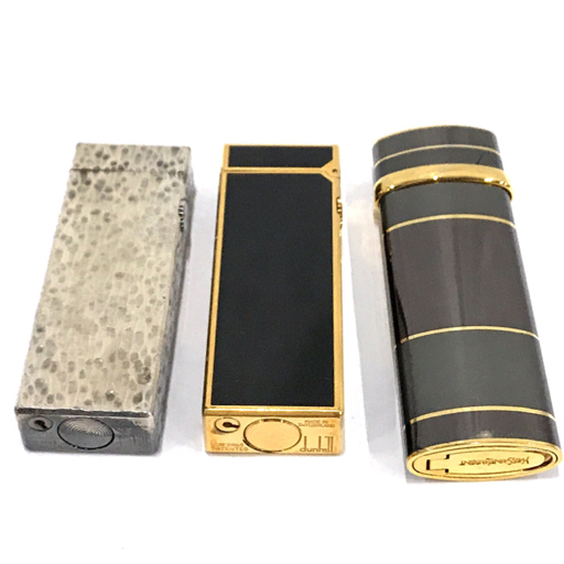 ガスライター Dunhill - サンローラン 0 2026年最新ダンヒルローラガスライターの人気アイテム ダンヒル イヴ・サンローラン ガスライター ローラー式 他 ジッポー オイルライター 喫煙具 着火× 5点セット