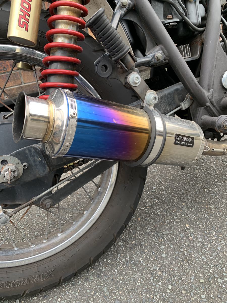 カワサキ　250TRキャブ車　カスタム