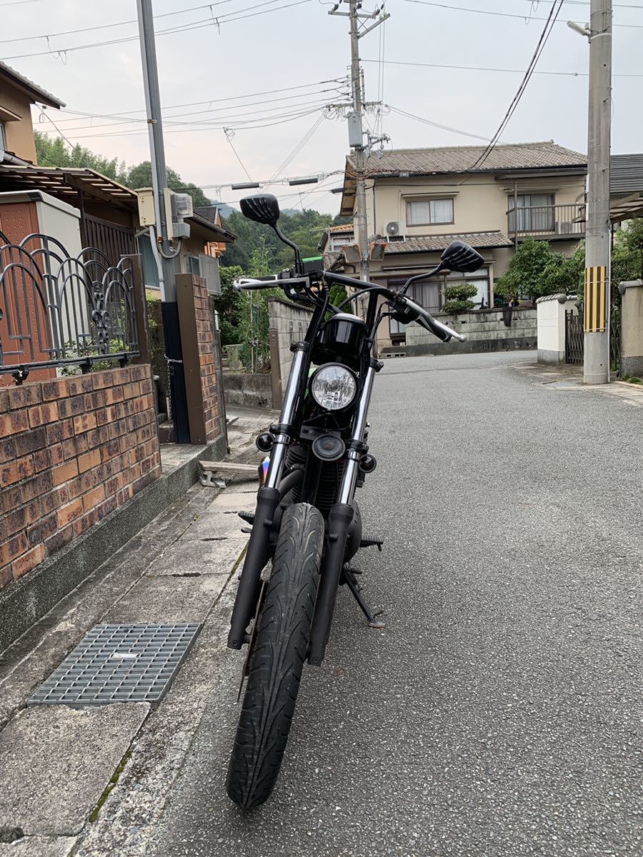 カワサキ　250TRキャブ車　カスタム