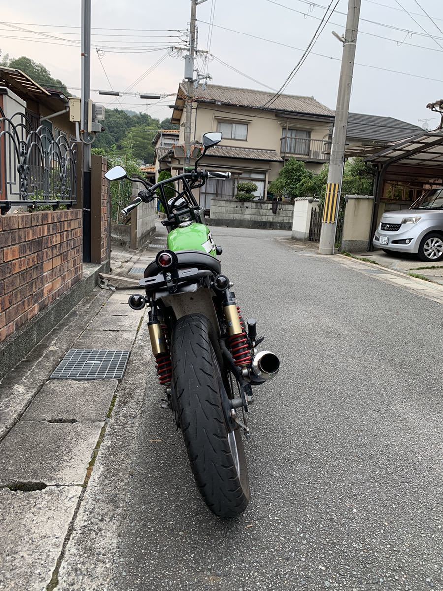 カワサキ　250TRキャブ車　カスタム