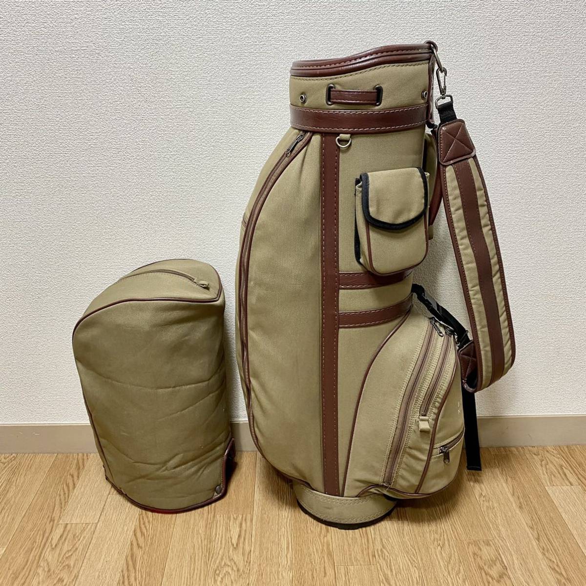 ゴルフバッグ BARNEYS NEW バーニーズニューヨーク キャディバッグ 