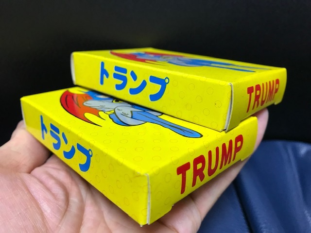 当時物 1970年代 無版権 日本製 バットマントランプ 2個セット デッド 
