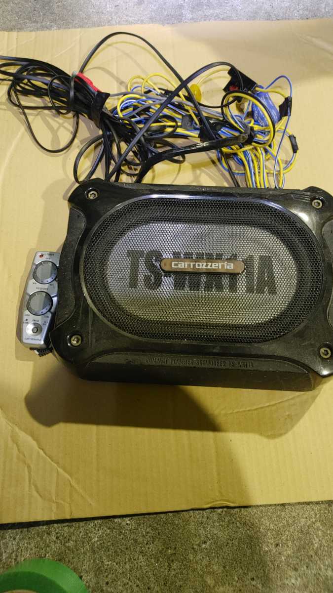 TS-WX11A carrozzeria カロッツェリア サブウーファー Pioneer