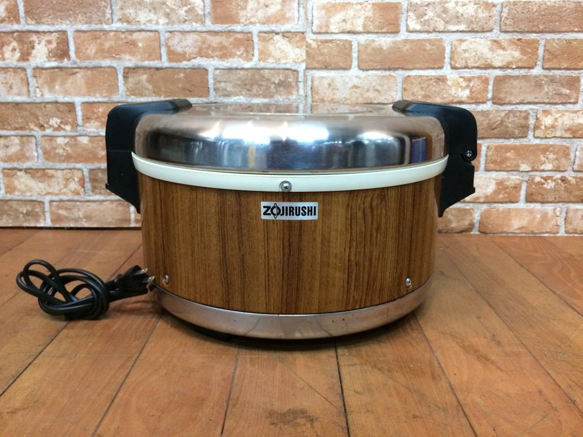 象印 THA-C40A 木目 | A808 ZOJIRUSHI 炊飯器 業務用 業務用電子ジャー