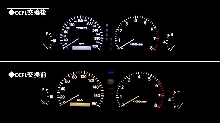  3本セット価格 JZX100 GX100 オプティトロンメーター用 バックライト CCFL管 冷陰極管 白色 前期 後期を前期仕様に ホワイト(計器、追加メーター関連用品)｜売買されたオークション情報、yahooの トヨタ用