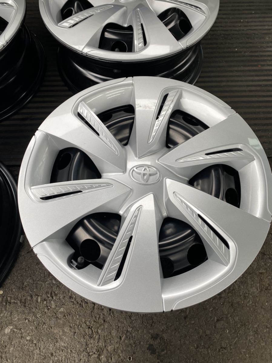 シエンタ トヨタ純正 15インチ スチールホイール4本セット 新車外し
