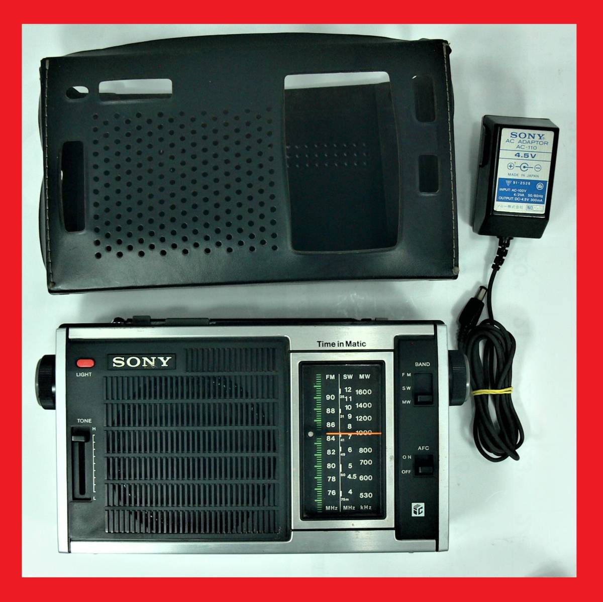 ○SONY ソニー ICF-EX5 FM/MWラジオ ジャンク品 SONY ICF-EX5 Radio