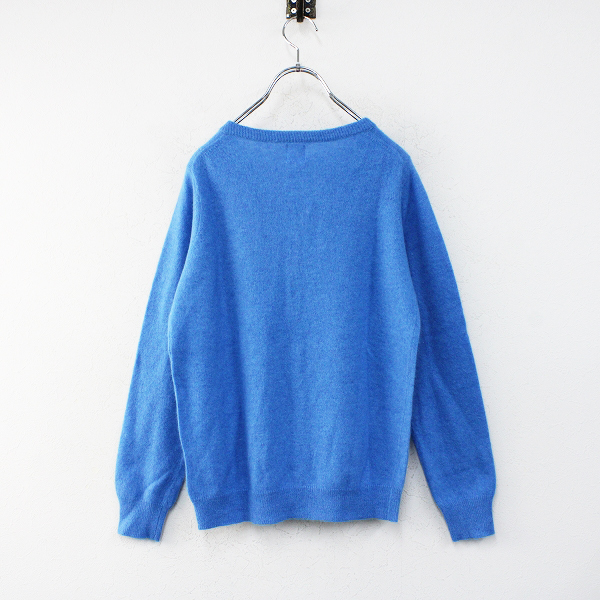 ビュルデサボン アンゴラ カーディガン 鳥｜レディース 