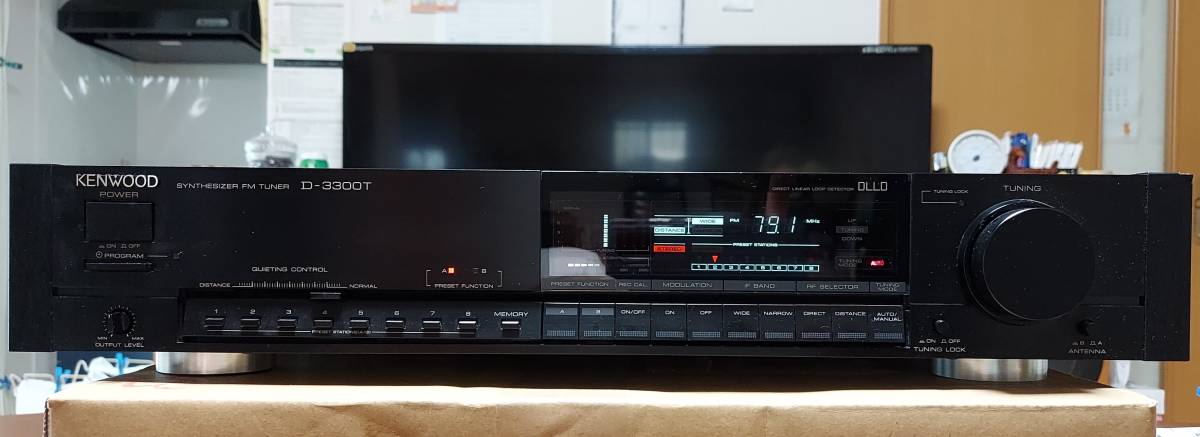 KENWOOD / D-3300T FMチューナー ケンウッド D-3300T 家電、AV、カメラ