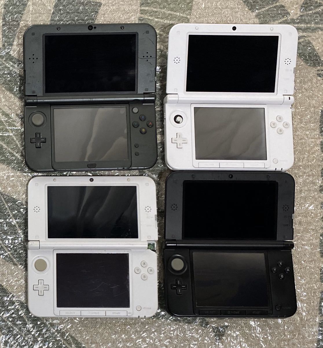 中古ジャンク 30個 データレコーダ(HVC-008)/PSP/3DS LL/DS lite/DS/GBA/GBA SP/GBC/GBP/switchコントローラー/PS4コントローラー 簡易清掃