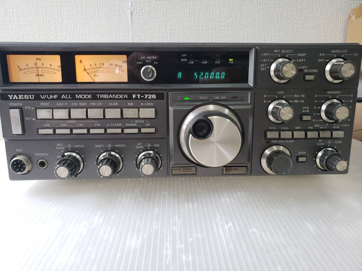 Yahoo!オークション -「yaesu YAESU ヤエス FT-726 オールモード機