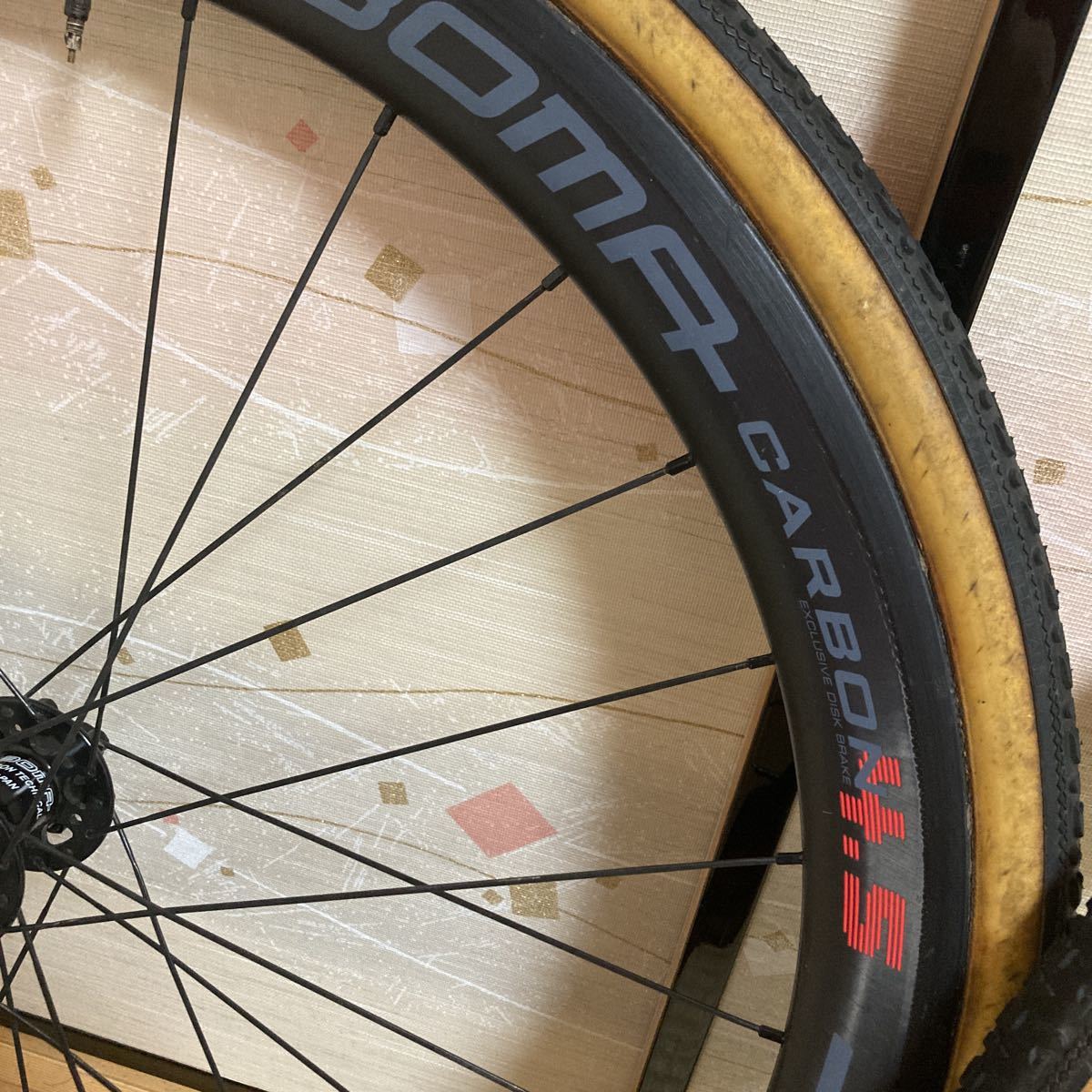 BOMA CARBON 4.5 完組ホイールチューブラー