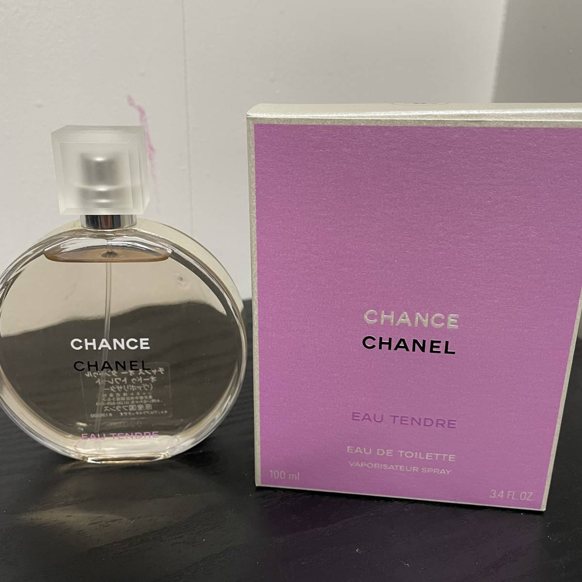 専用です♡CHANEL CHANCE EAU TENDRE 100ml 未使用 QQ3 開封済 CHANEL シャネル CHANCE チャンス EAU TENDRE オー