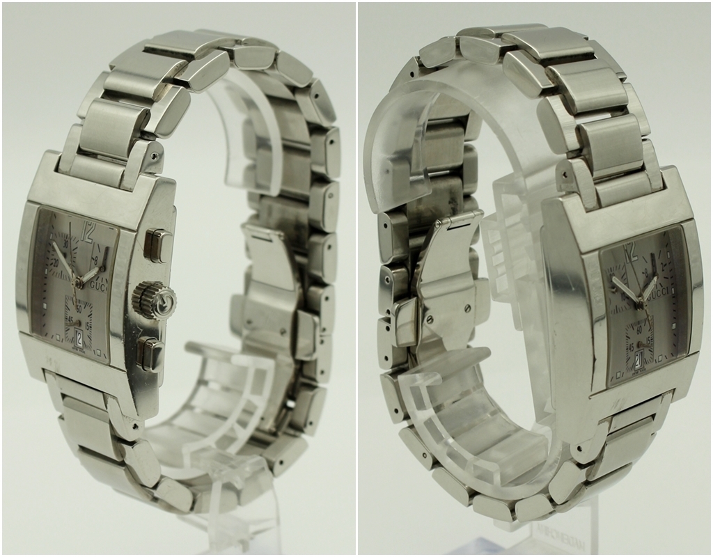 GUCCI G-Chrono メンズ 腕時計 クロノグラフ グッチ GUCCI クロノグラフ GメトロGUCCI .: クロノ 【電池交換済