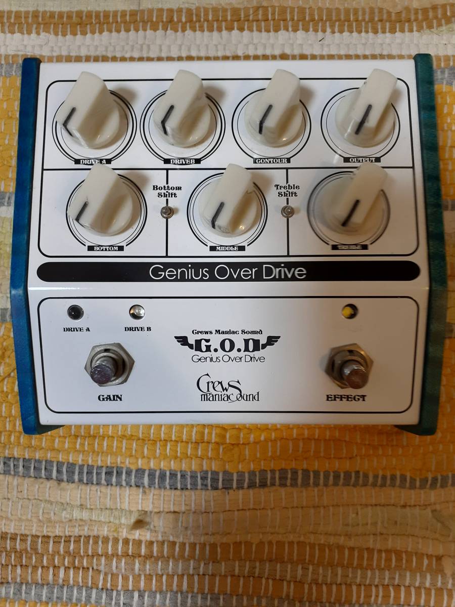 中古 Crews Maniac Sound Genius Over Drive G.O.D オーバードライブ
