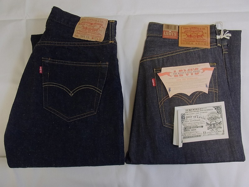 デッドストック】Levi's 501 ホワイトオークコーンミルズ 赤耳 デニム
