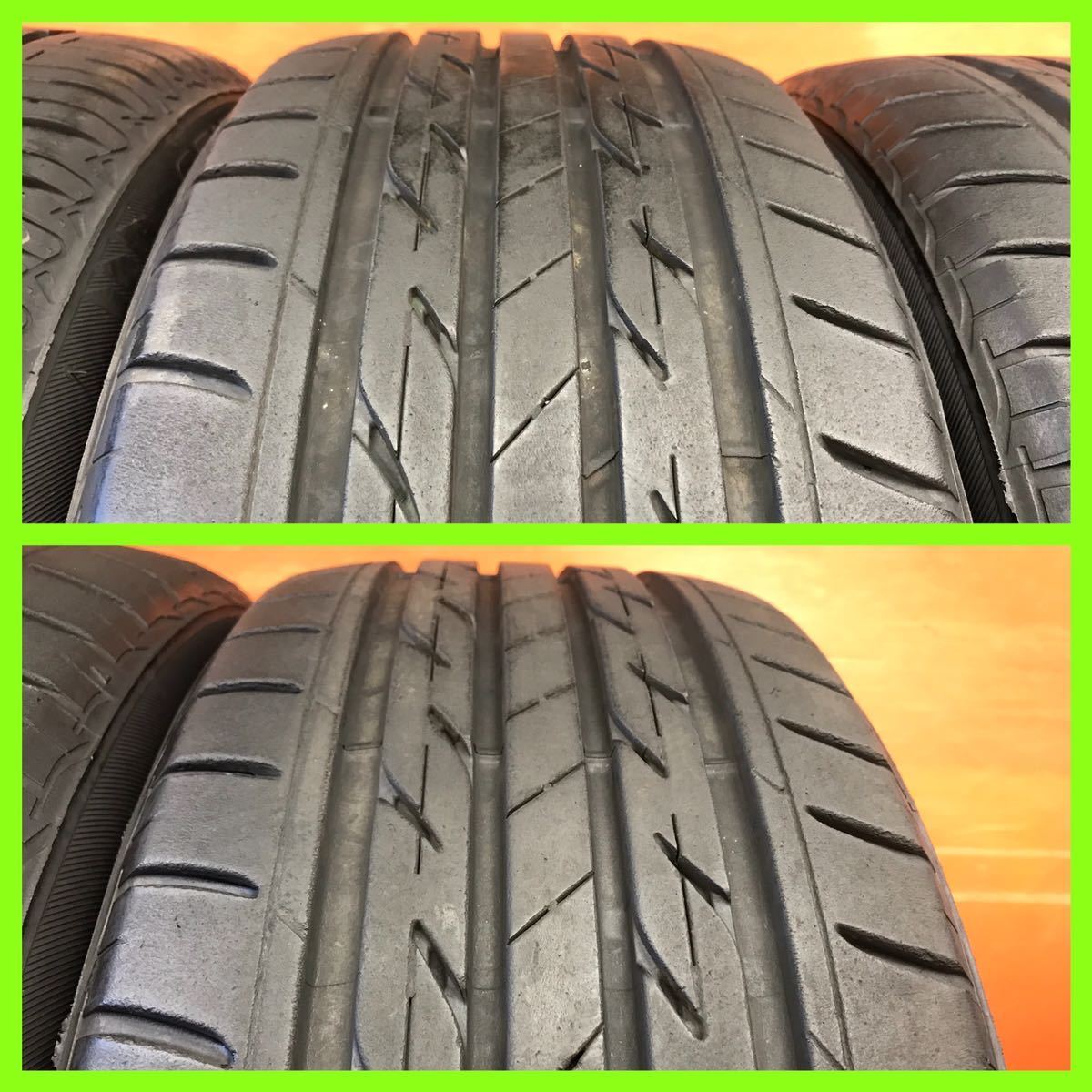 8a-31) 215/45R17 ブリジストン 2019-20年 8.5分山 プリウス30系