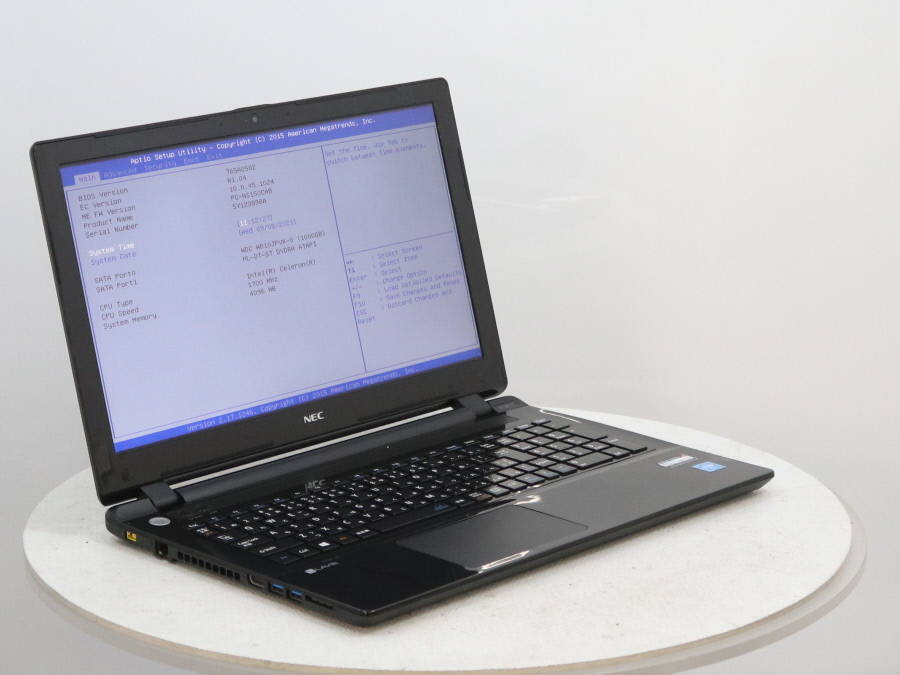 NEC PC-NS150CAB LAVIE NS150/C Celeron 3215U 1.70GHz 4GB 1000GB HDD
