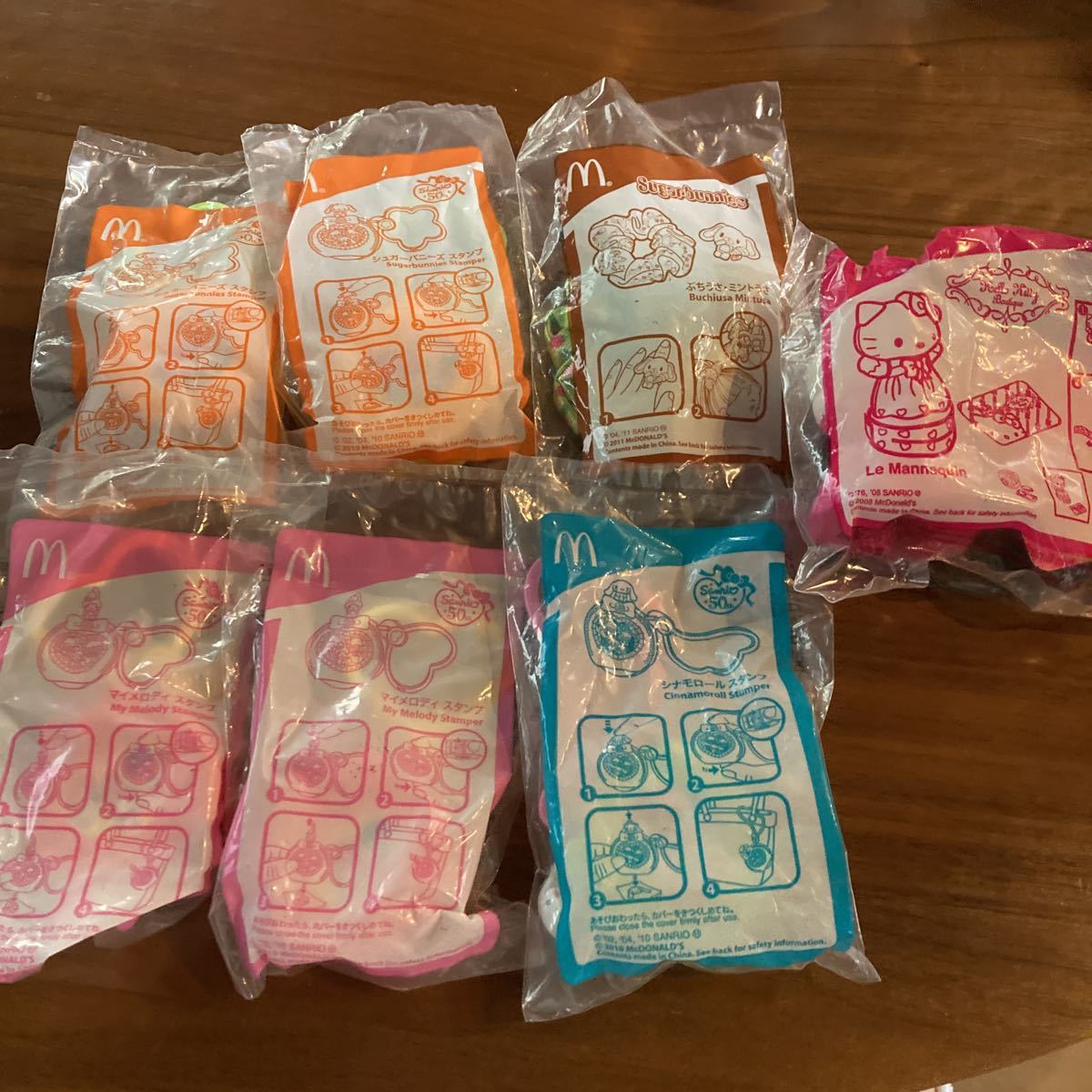 マクドナルド シュガーバニーズ メモ帳 平成レトロ ハッピーセット  