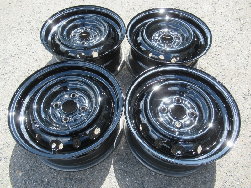 激安 中古 4本セット 】 マツダ 純正 スチールホイール 鉄ホイール 14