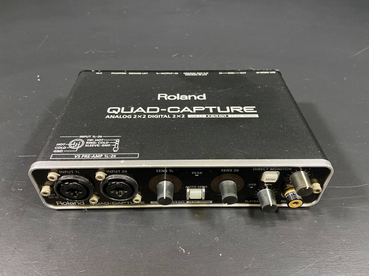 UA-55 QUAD-CAPTURE Roland Audio Interface ローランド USB