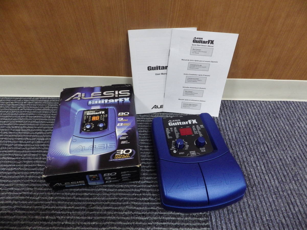 〔ALESIS〕 Guitar FX マルチエフェクター(マルチエフェクター)｜売買されたオークション情報、yahooの商品情報をアーカイブ