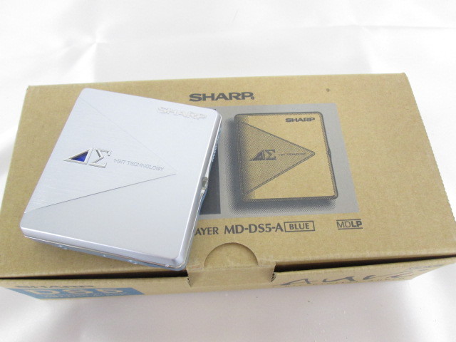 【最新作，新作登場】 ④ SHARP シャープ ポータブルMDプレーヤー MD-DS5-A 60 09N109(再生専用)｜売買されたオークション情報、yahooの商品情報をアーカイブ公開 - オークファン 再生専用
