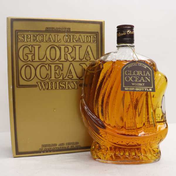 GLORIA OCEAN（グロリア オーシャン）シップボトル クリア 43％ 760ml