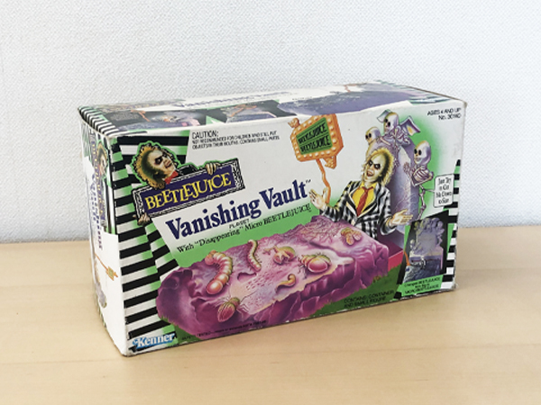 ●ビートルジュース　「ヴァニシング・ヴォールト」プレイセット　未使用　ケナー　ティム・バートン