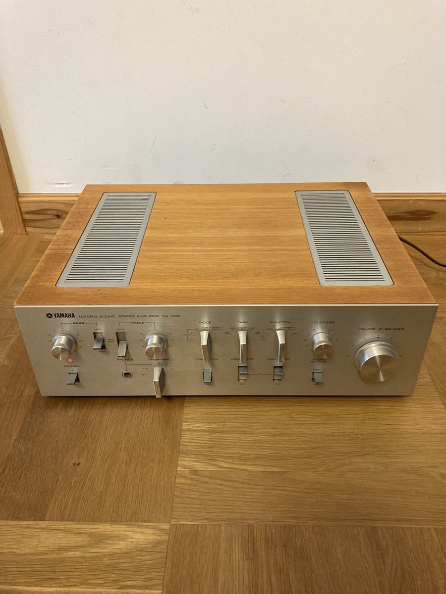 YAMAHA プリメインアンプ CA-1000 ヤマハ - CA-1000III 公式通販 展示