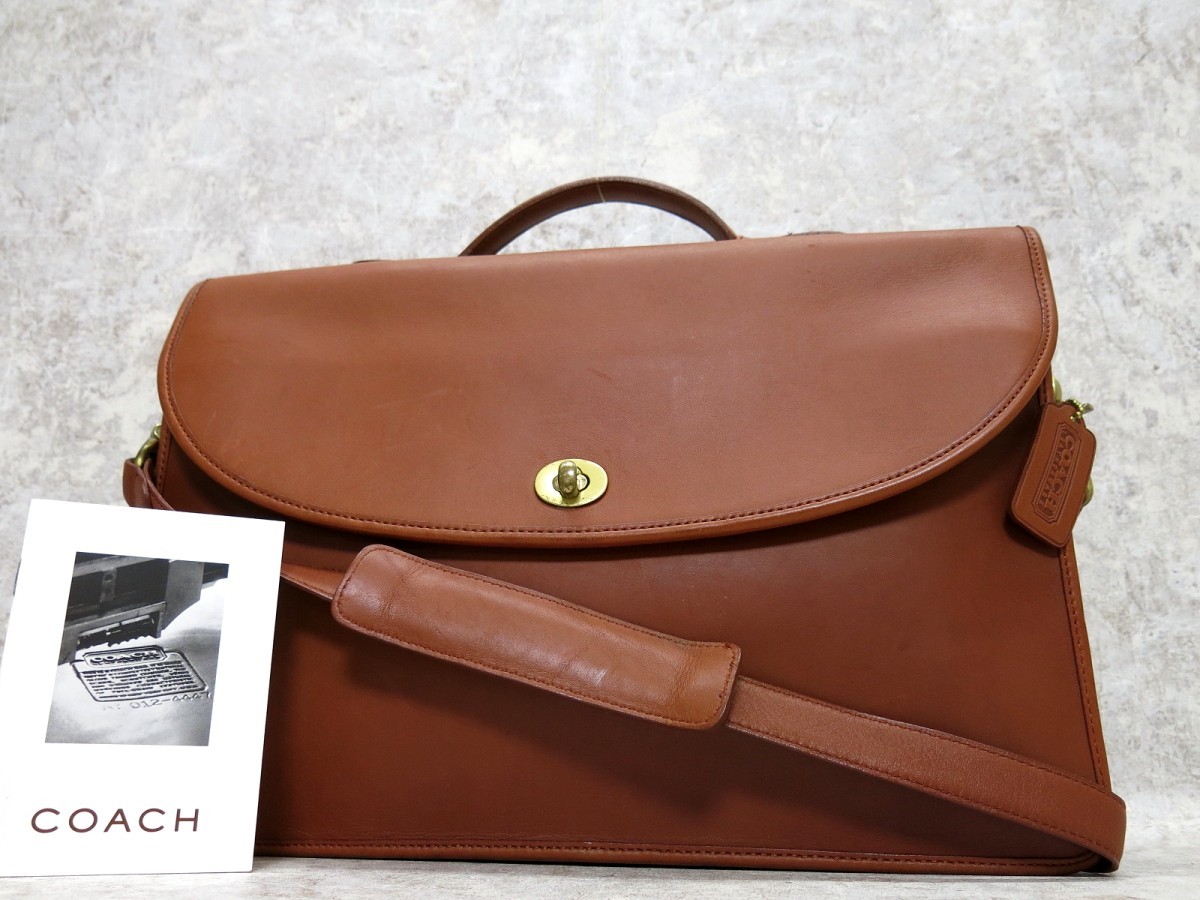 お得，本物保証 □美品□COACH オールド コーチ□メンズ□最高級