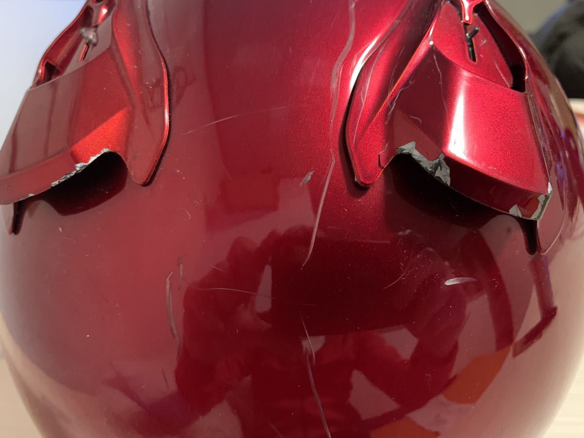 SHOEI ジェットヘルメット J-FORCE II キャンディアップルレッド M 