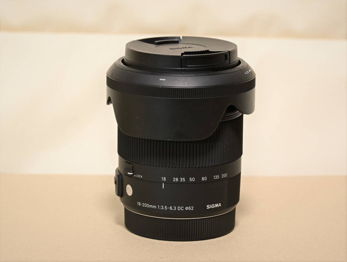 中古 SIGMA シグマ レンズ 18-200mm F3.5-6.3 DC MACRO OS HSM 